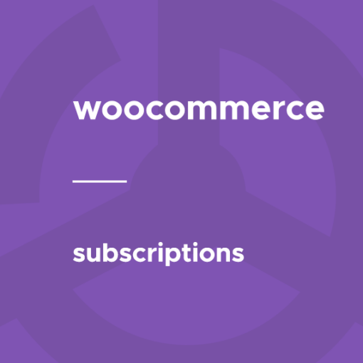 woocommerce subscriptions