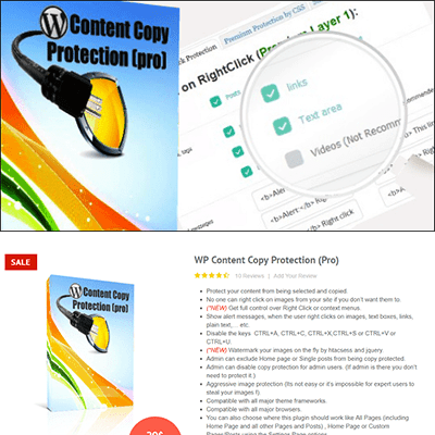 WP Content Copy Protection Pro