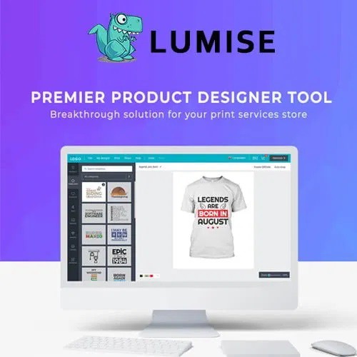 lumise product designer woocommerce wordpress