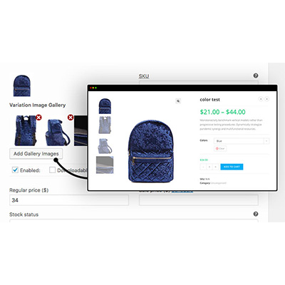 additional variation images gallery for woocommerce