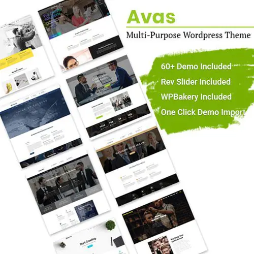 Avas Multi Purpose WordPress Theme done