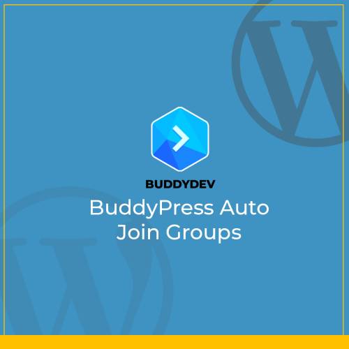 BuddyPress Auto Join Groups 1