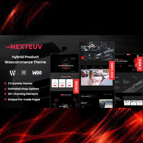 NextEuv EV Shop Single Product Store Theme