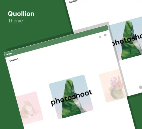 Quollion Colorful Agency Portfolio WordPress Theme