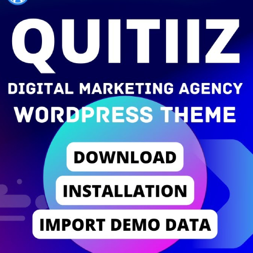 Qutiiz – Digital Marketing Agency WordPress Theme