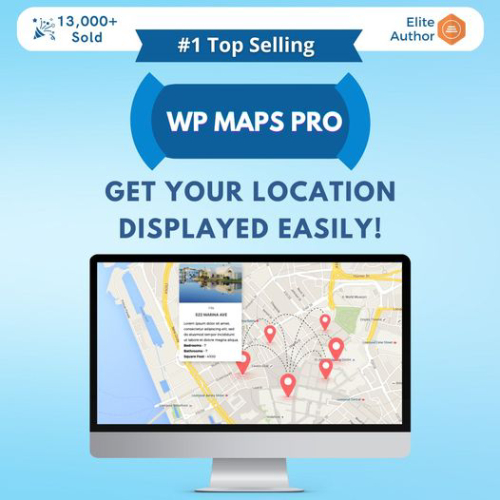 WordPress Plugin for Google Maps WP MAPS PRO