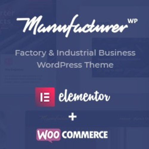 Manufacturer Factory and Industrial WordPress Them