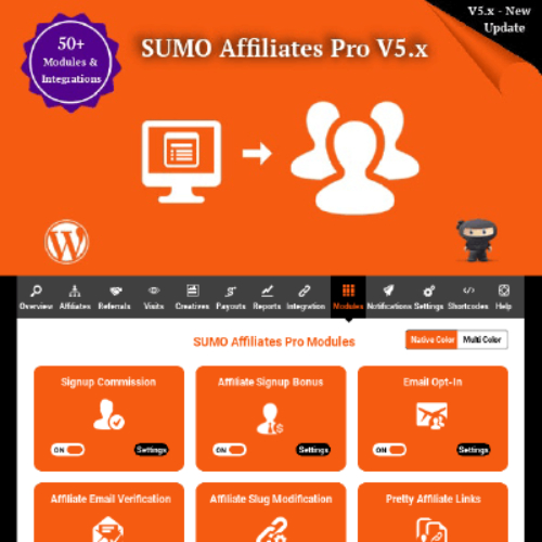 SUMO Affiliates Pro WordPress Affiliate