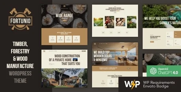 Fortunio Carpenter Forestry Wood Manufacture Theme