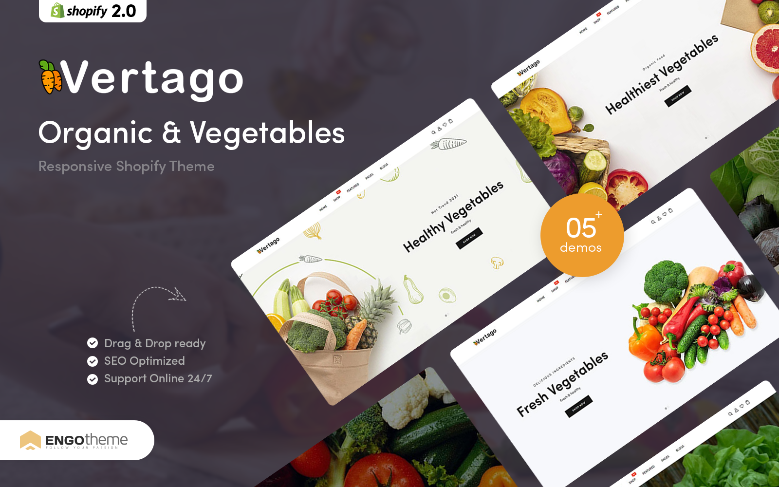 vertago organic vegetables ecommerce shopify theme 228743 original