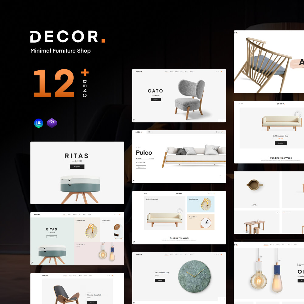 Decor Elementor Prestashop theme PrestaShop Theme