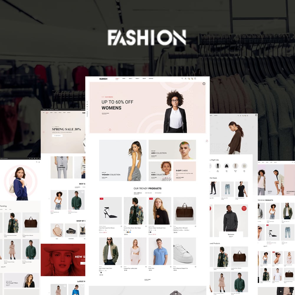 Fashion Minimal Clean PrestaShop Store PrestaShop Theme