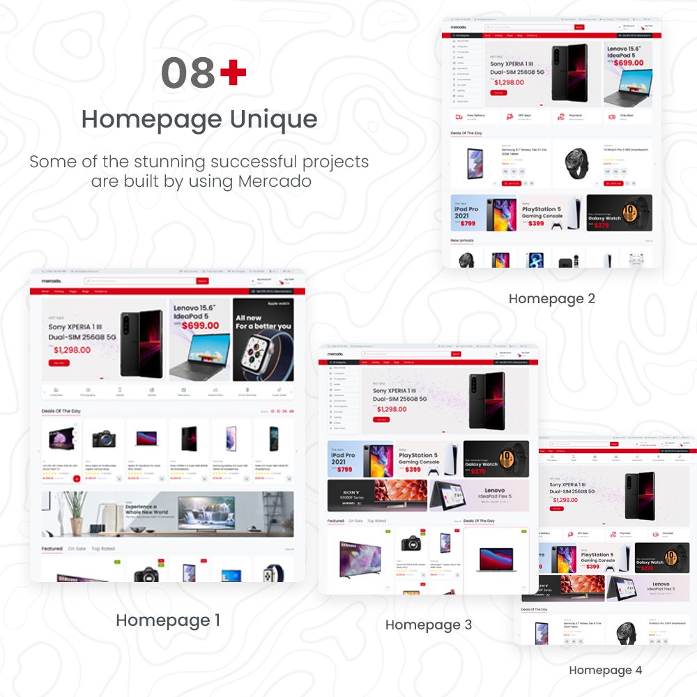 Mercado Elementor Electronics & Supermarket Store Prestashop Theme PrestaShop Theme
