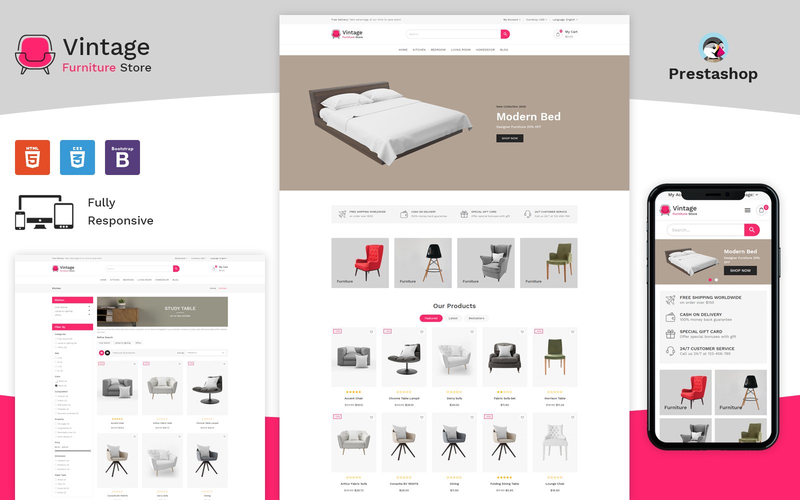 vintage furniture prestashop theme 109598 2 original