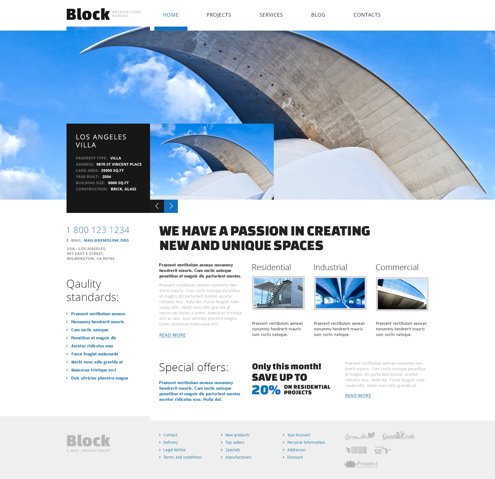 Architecture Firm WordPress Theme