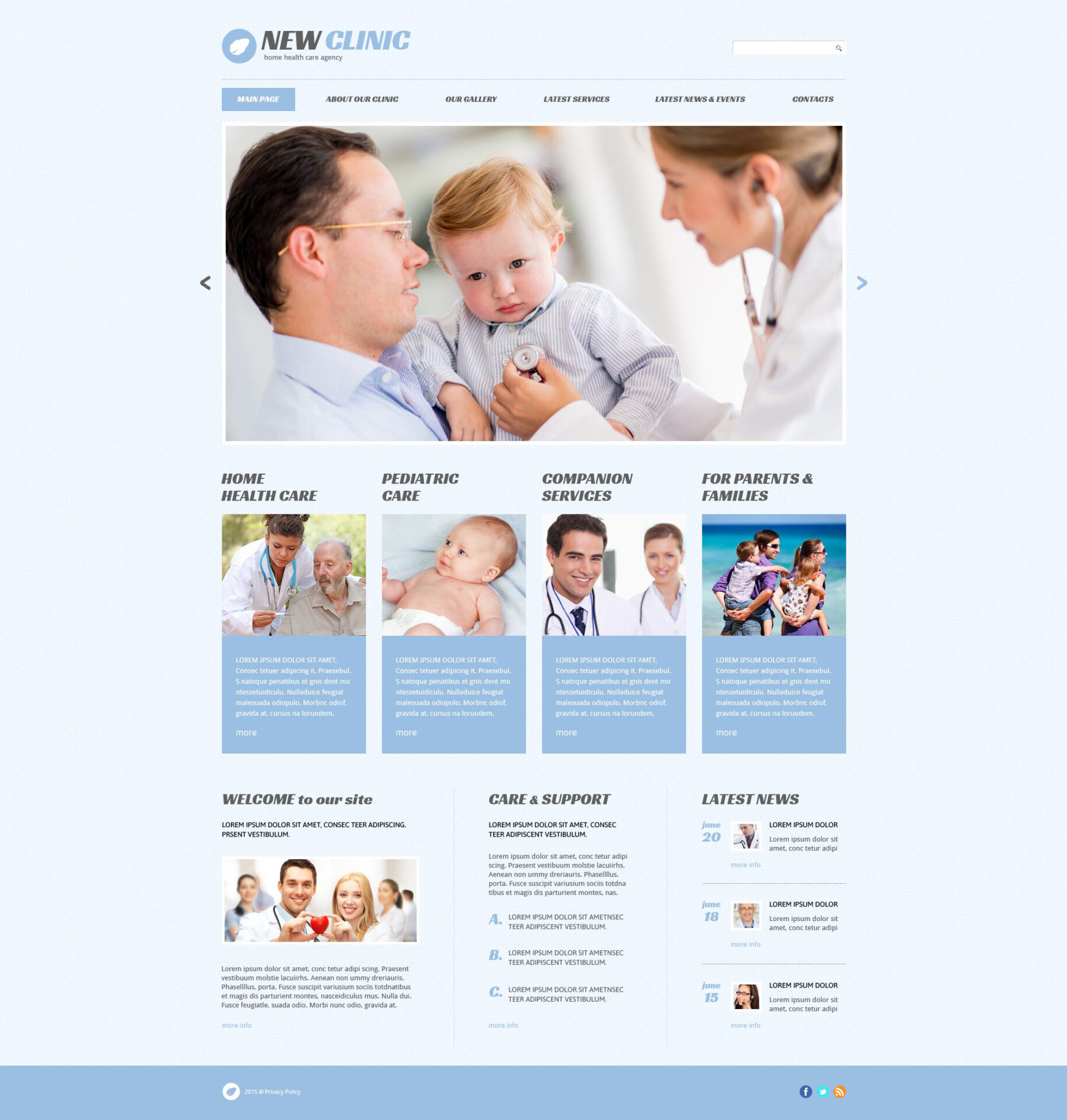 Medical Responsive WordPress Theme
