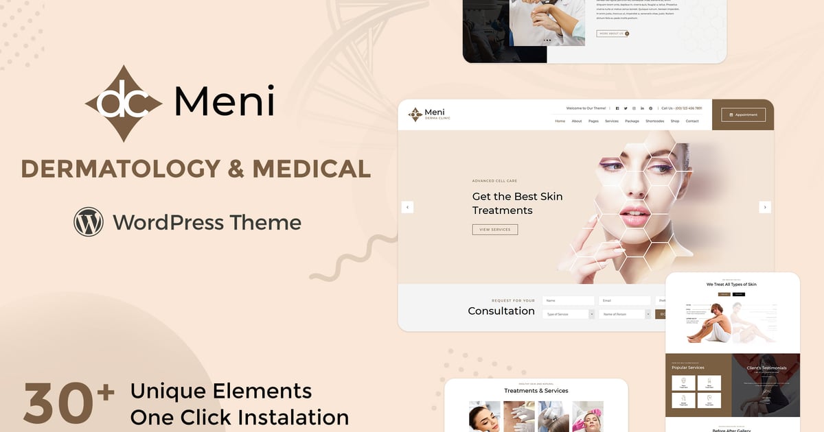 Meni - Healthcare Medical Doctor Theme