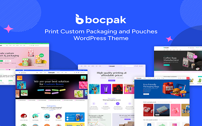 Leo Bocpak Elementor - Printing Design Service Prestashop Theme PrestaShop Theme