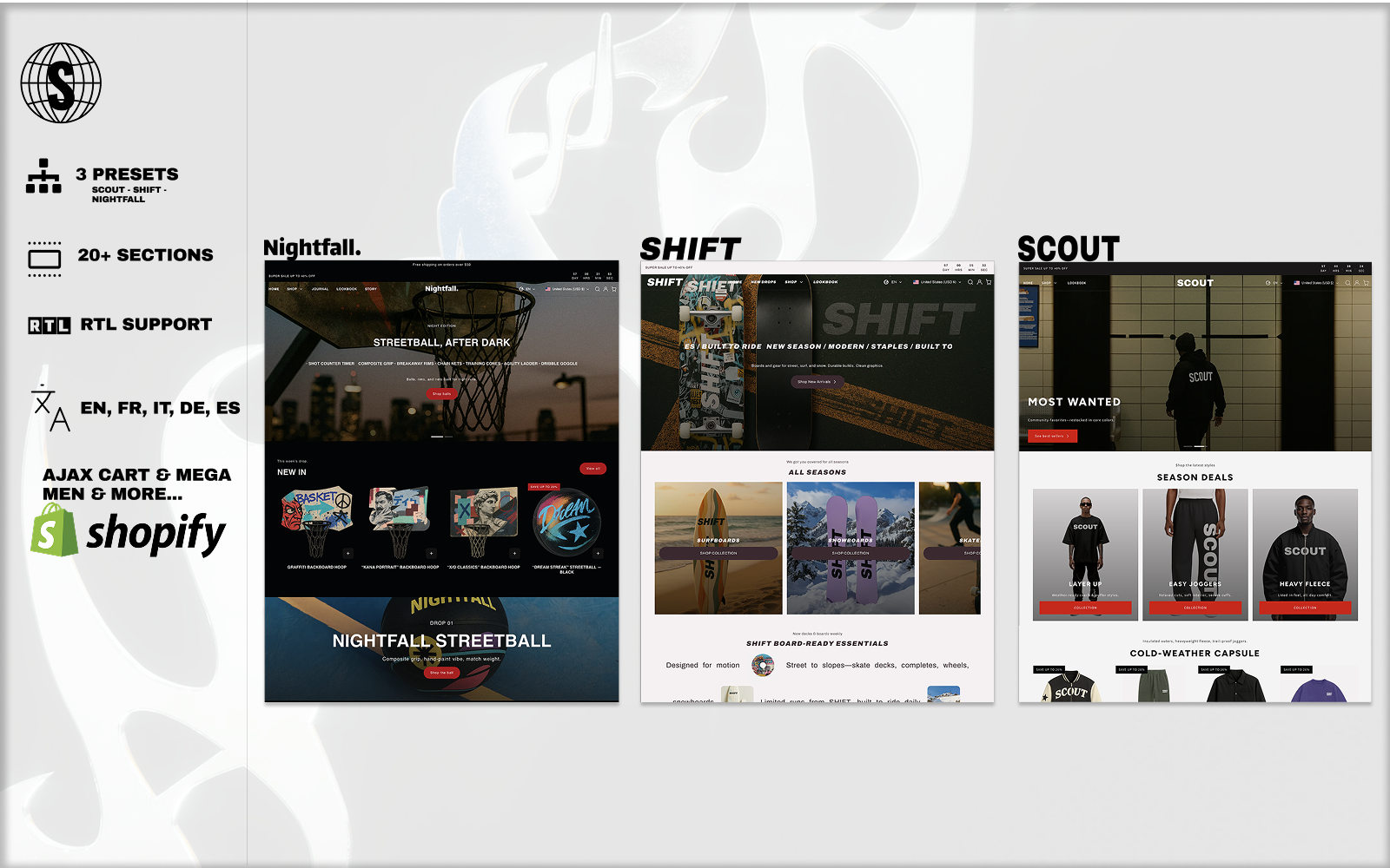 Scout – Shopify 2.0 Fashion Theme | Best Shopify Clothing Theme Shopify Theme